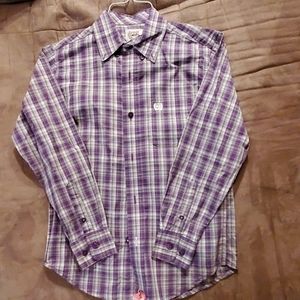 Cinch button down